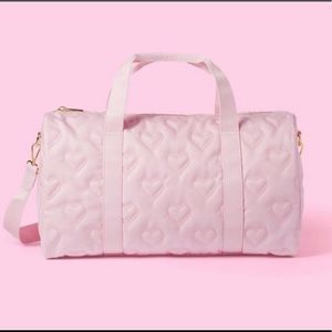 Stoney Clover Lane x Target pink heart duffle
